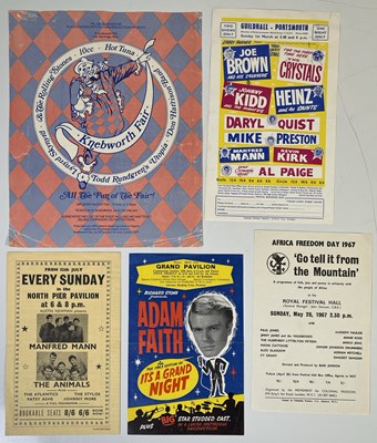 Lot 124 - 1960S HANDBILLS INC THE ANIMALS.