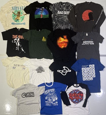 Lot 377 - INDIE / ALT / ROCK T-SHIRTS INC NIRVANA / SLOWDIVE ETC.