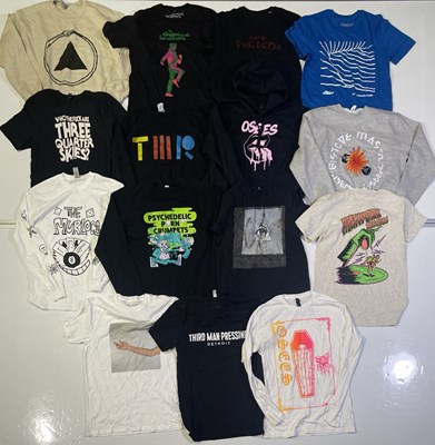 Lot 378 - INDIE / ALT / DANCE T-SHIRT AND CLOTHING COLLECTION INC CHEMICAL BROTHERS / THIRD MAN RECORDS ETC.