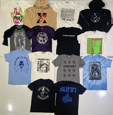 Lot 379 - MUSIC CLOTHING - INDIE / ALT ARTISTS.