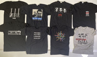 Lot 380 - DEPECHE MODE - T-SHIRT COLLECTION.