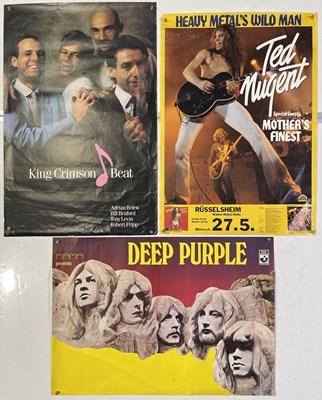 Lot 233 - 1970S CLASSIC ROCK POSTERS INC DEEP PURPLE.