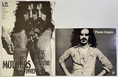 Lot 234 - FRANK ZAPPA - 1970 GUNTHER KIESER DESIGNED POSTER.