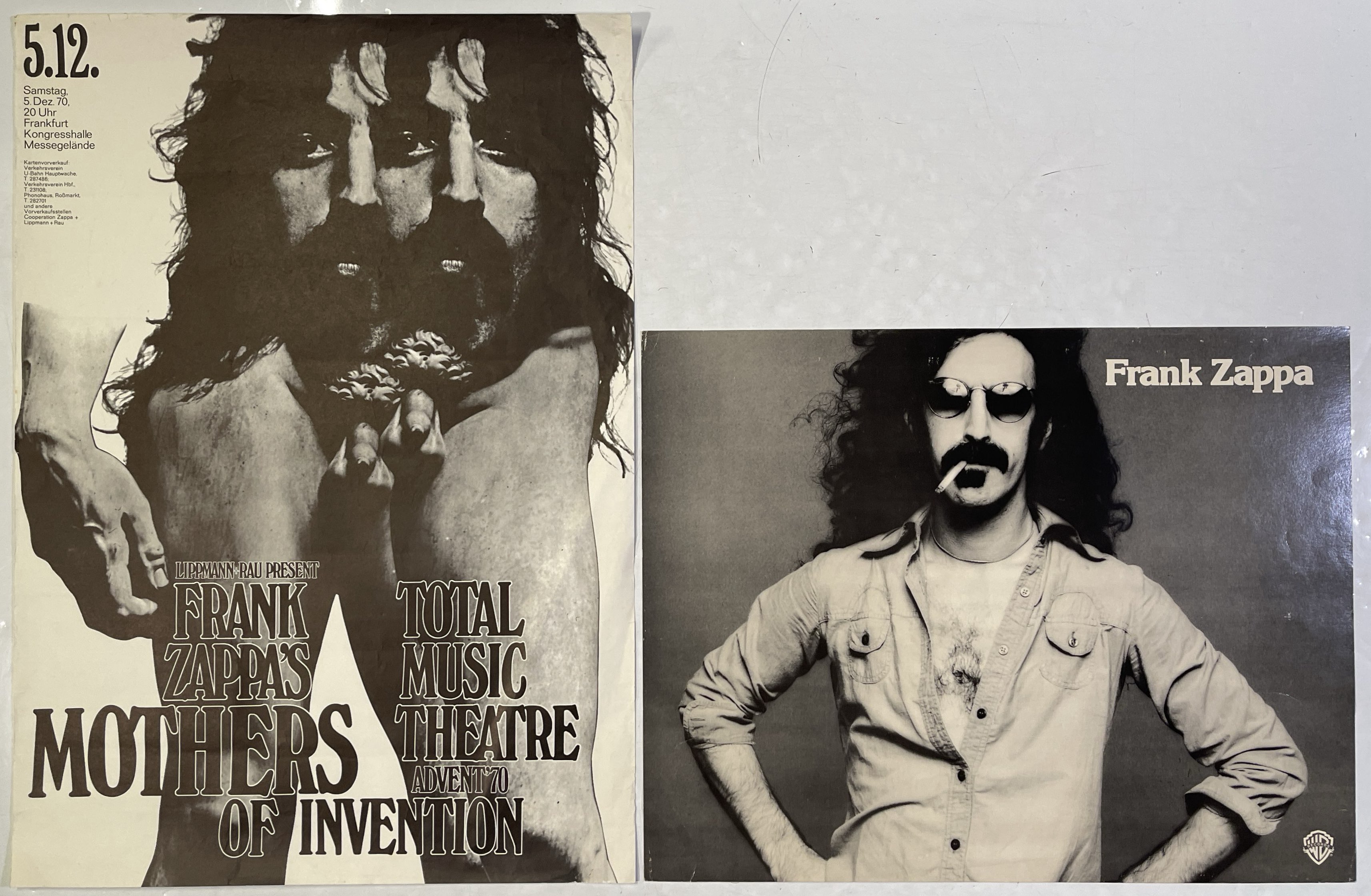 Lot 234 - FRANK ZAPPA - 1970 GUNTHER KIESER DESIGNED
