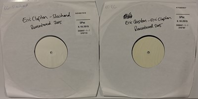 Lot 7 - ERIC CLAPTON - 2015 WHITE LABEL TEST PRESSING LPs