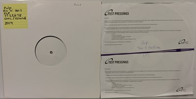 Lot 9 - PULP - CONTEMPORARY WHITE LABEL TEST PRESSING LPs