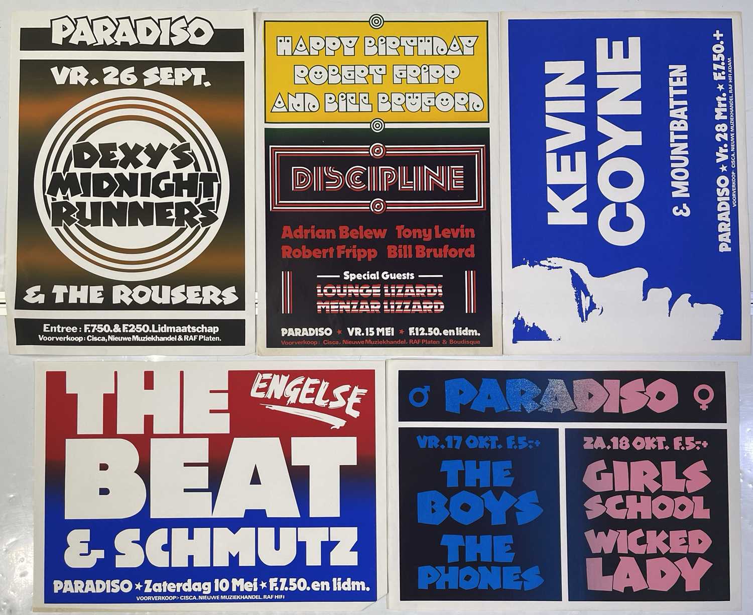 Lot 242 PARADISO AMSTERDAM POSTER COLLECTION lot-242-paradiso-amsterdam-poster-collection
