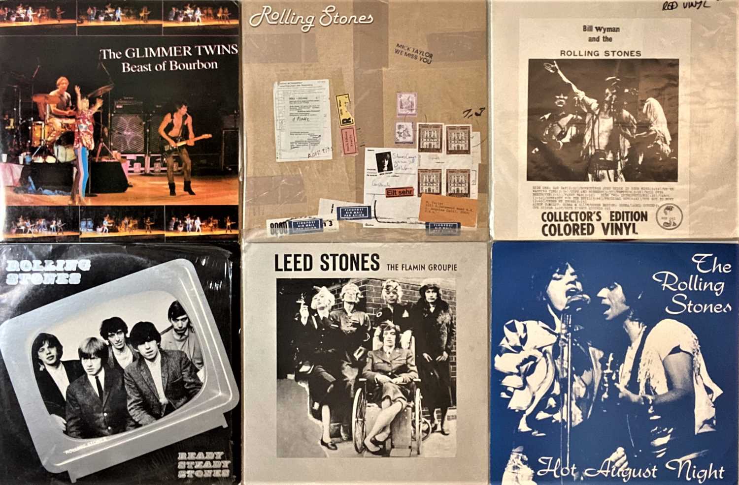 Lot 383 - The Rolling Stones - Privately Pressed LPs
