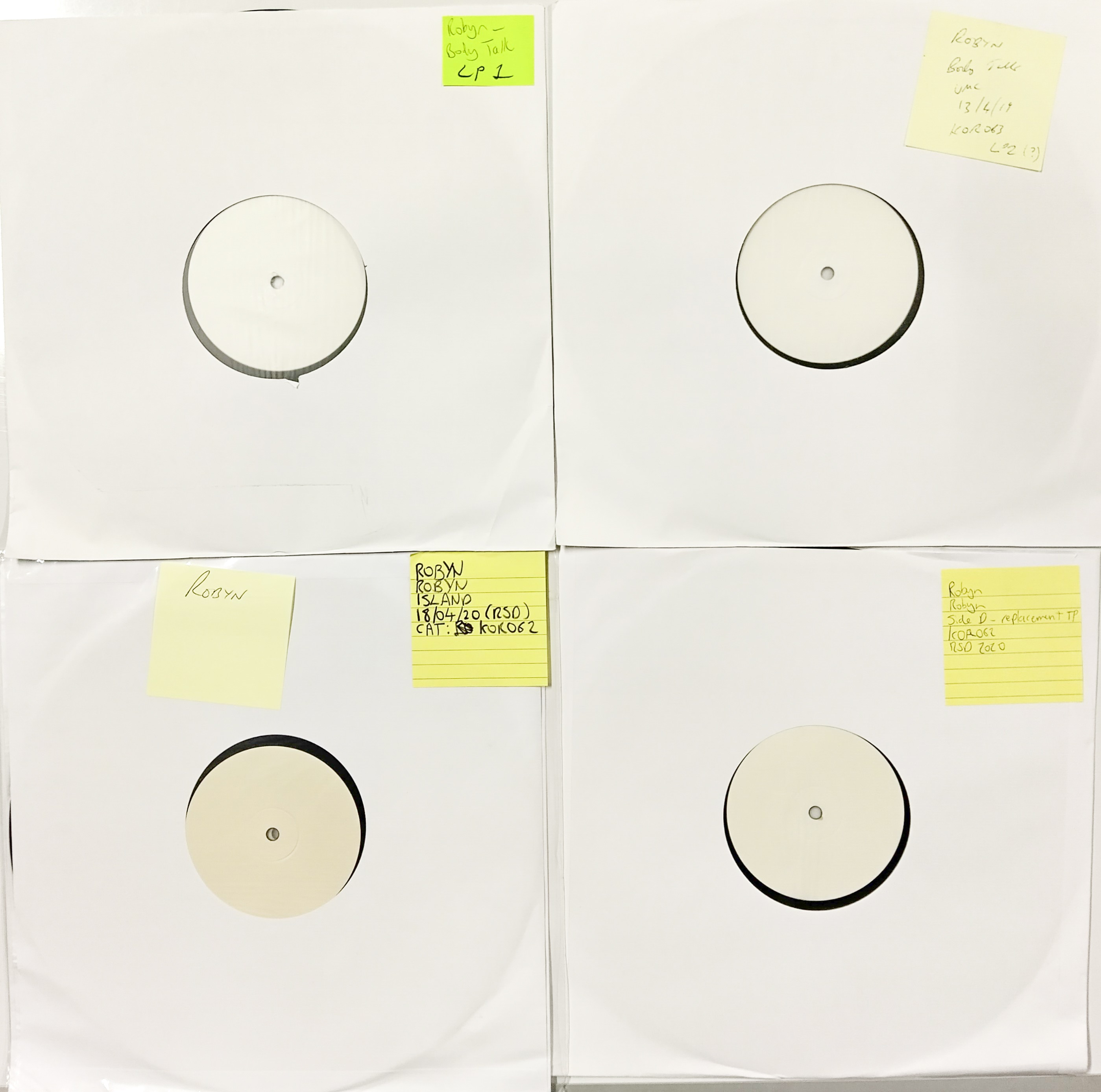 Lot 12 - ROBYN - CONTEMPORARY WHITE LABEL TEST