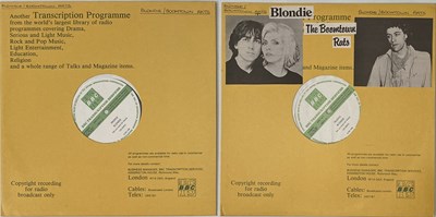 Lot 86 - BLONDIE/ THE BOOMTOWN RATS - PROFILE LPs (BBC TRANSCRIPTION)