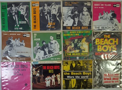 Lot 96 - THE BEACH BOYS - OVERSEAS/ PRIVATE 7" COLLECTION