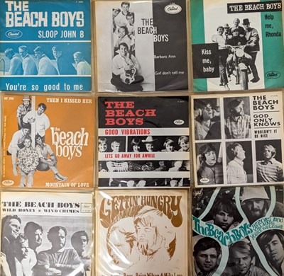 Lot 113 - THE BEACH BOYS - GERMAN/ DUTCH 7" COLLECTION