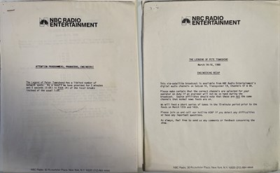 Lot 509 - THE WHO INTEREST - PETE TOWNSHEND - STUDIO MASTER TAPE 'MISTY MOUNTAIN'.