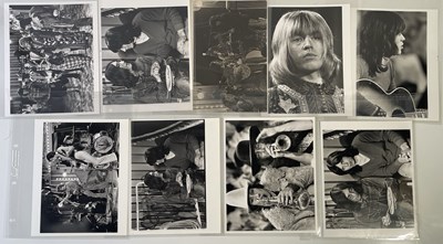 Lot 441 - THE ROLLING STONES / THE BEATLES - NINE MIKE RANDOLPH 'ROCK N ROLL CIRCUS' PHOTOGRAPHS.