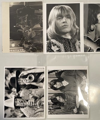 Lot 441 - THE ROLLING STONES / THE BEATLES - NINE MIKE RANDOLPH 'ROCK N ROLL CIRCUS' PHOTOGRAPHS.