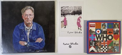 Lot 324 - PETER BLAKE - SIGNED ITEMS.