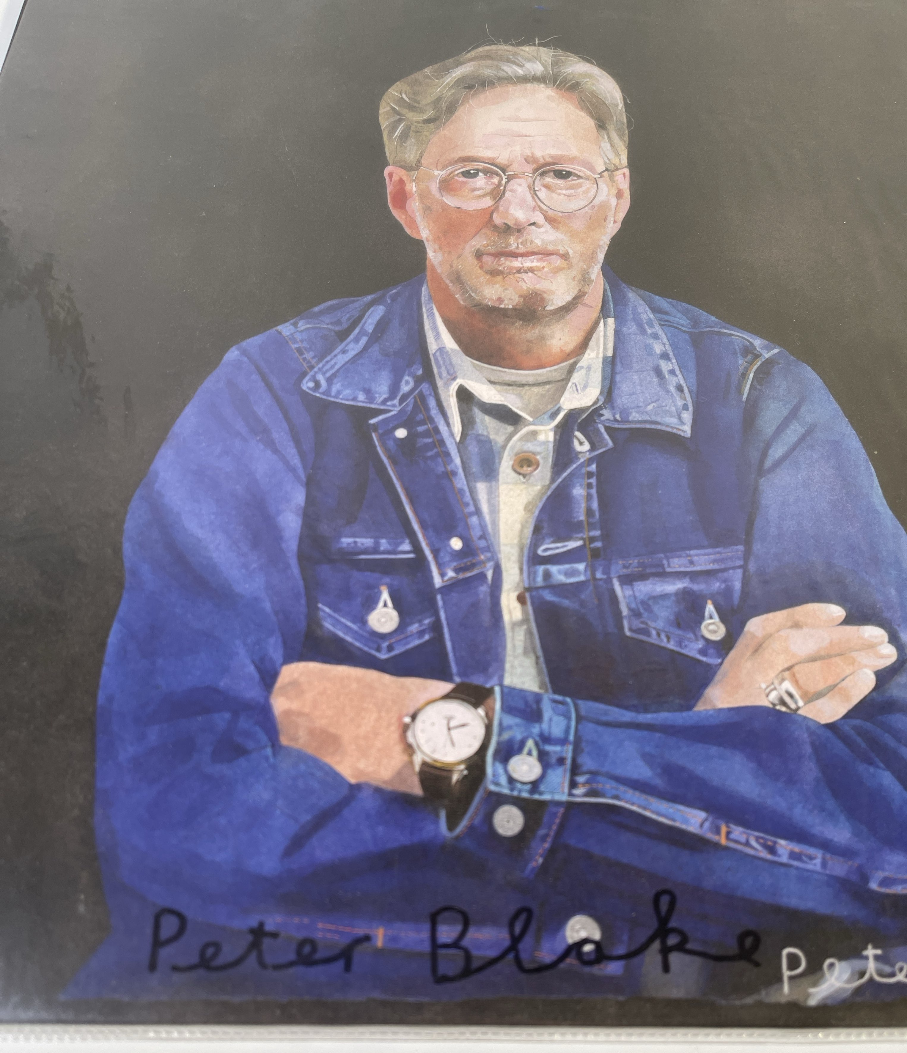 Lot 324 - PETER BLAKE - SIGNED ITEMS.