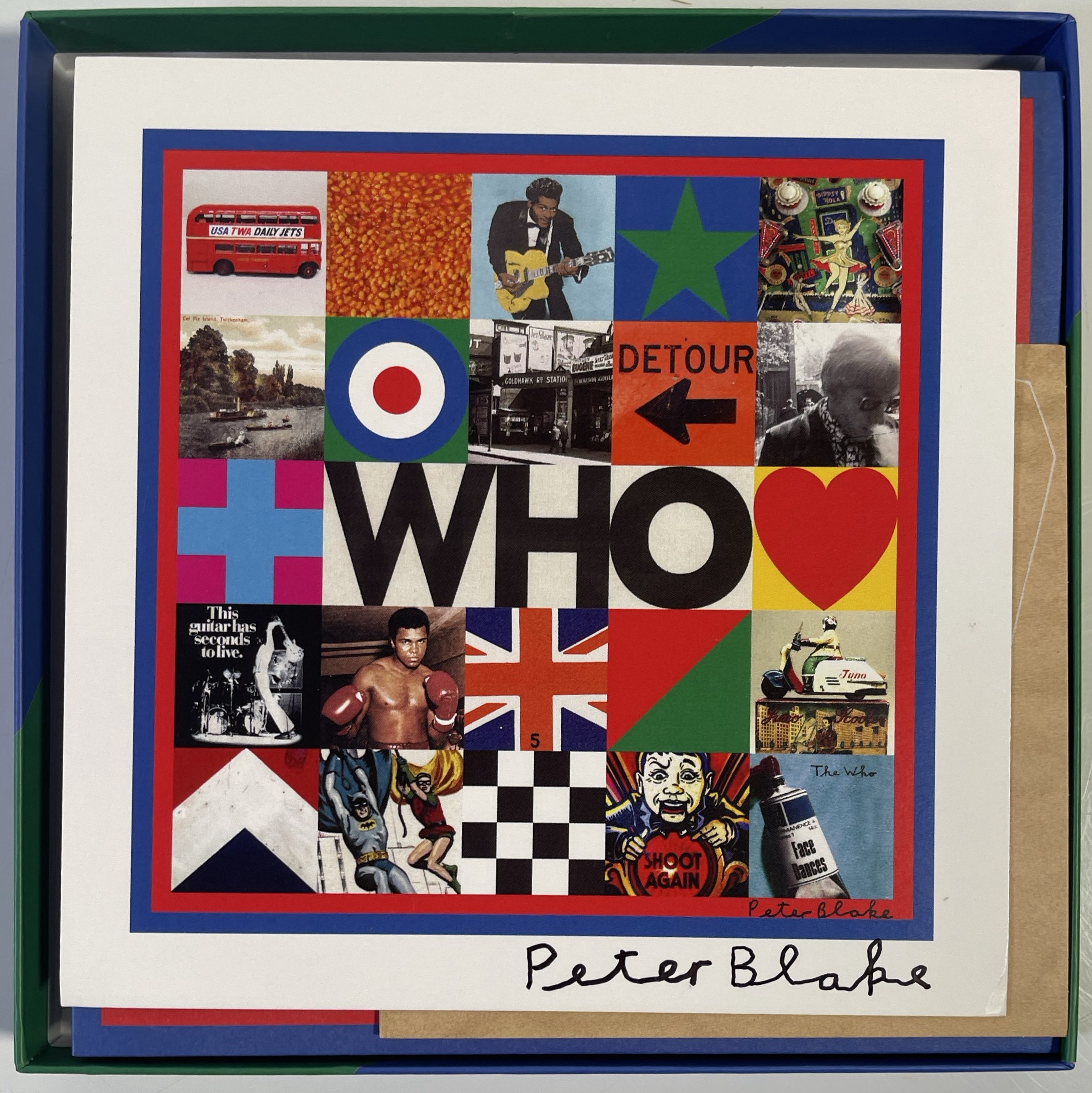 Lot 324 - PETER BLAKE - SIGNED ITEMS.