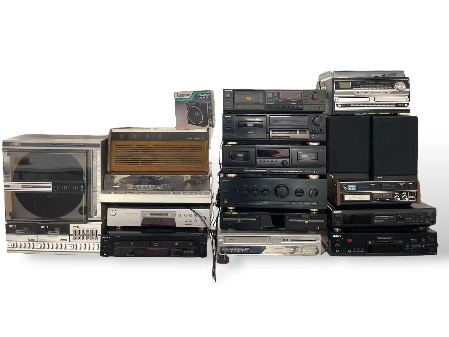 Lot 31 - LARGE COLLECTION OF AUDIO EQUIPMENT (SONY, TECHNICS, MARANTZ)
