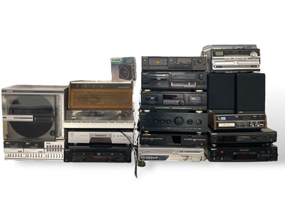 Lot 31A - LARGE COLLECTION OF AUDIO EQUIPMENT (SONY, TECHNICS, MARANTZ)