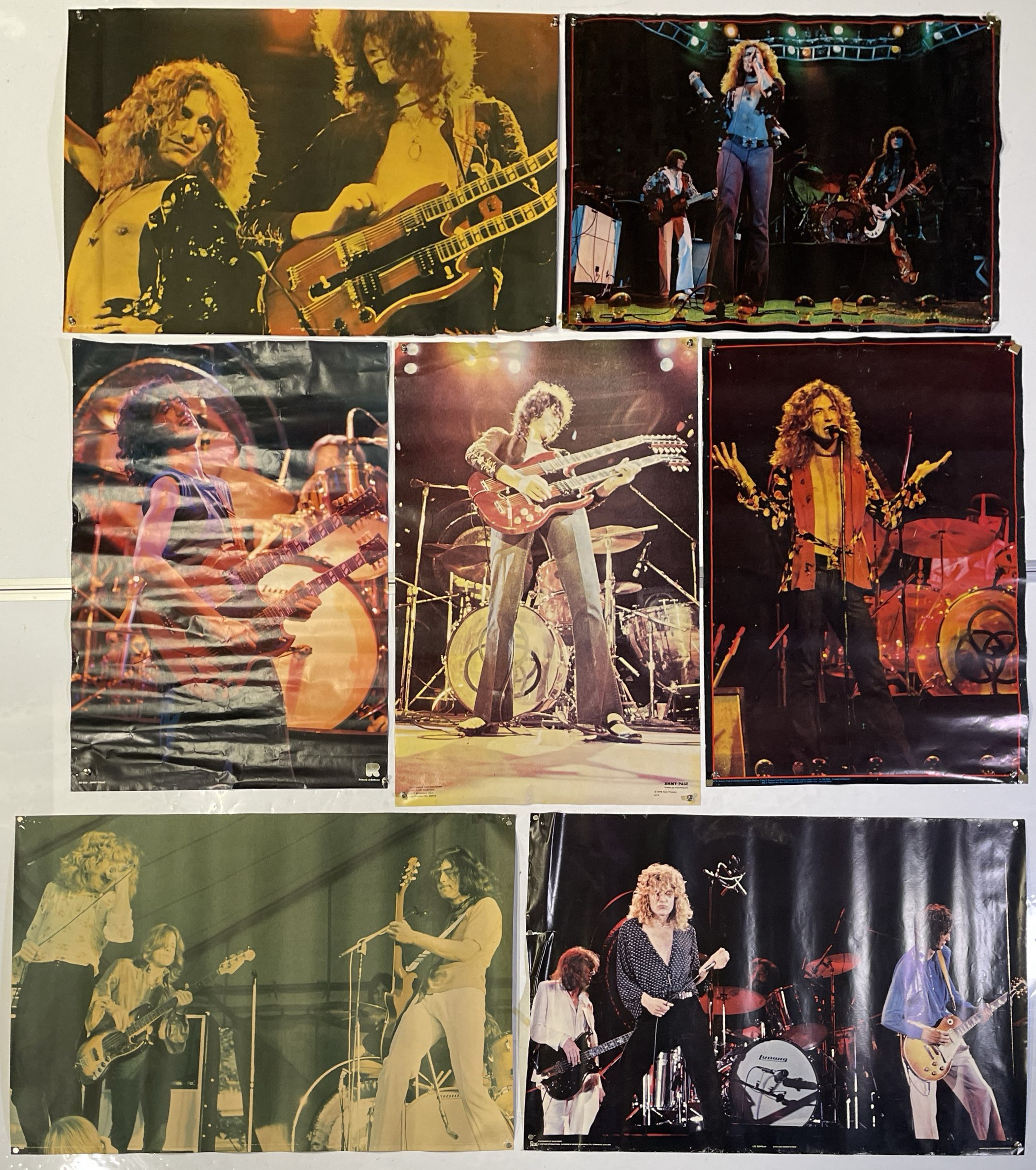 Lot 2420256 - LED ZEPPELIN - LARGE COLLECTION OF 1970S