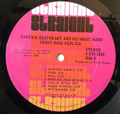 Lot 388 - Captain Beefheart - Trout Mask Replica LP (US Original - STS 1053)