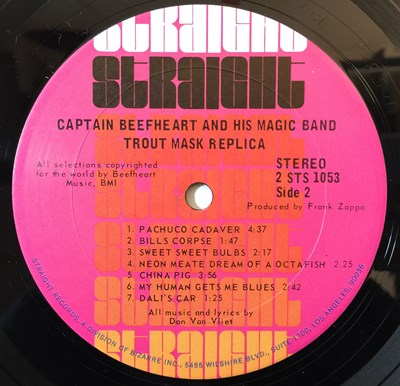 Lot 388 - Captain Beefheart - Trout Mask Replica LP (US Original - STS 1053)