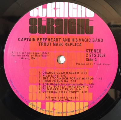 Lot 388 - Captain Beefheart - Trout Mask Replica LP (US Original - STS 1053)