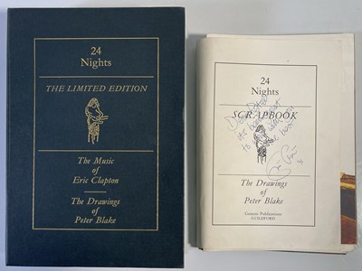 Lot 457 - ERIC CLAPTON - 24 NIGHTS GENESIS PUBLICATIONS.