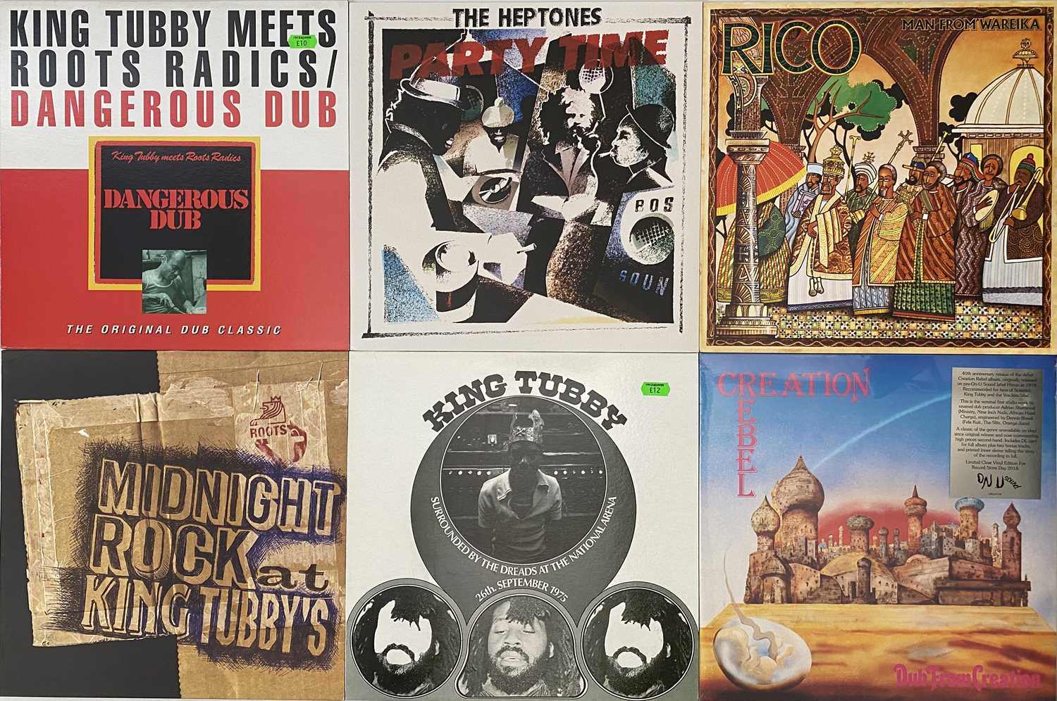 Lot 942 - REGGAE / DUB - MODERN PRESSINGS - LP
