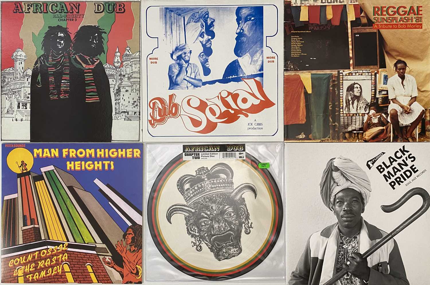 Lot 942 - REGGAE / DUB - MODERN PRESSINGS - LP