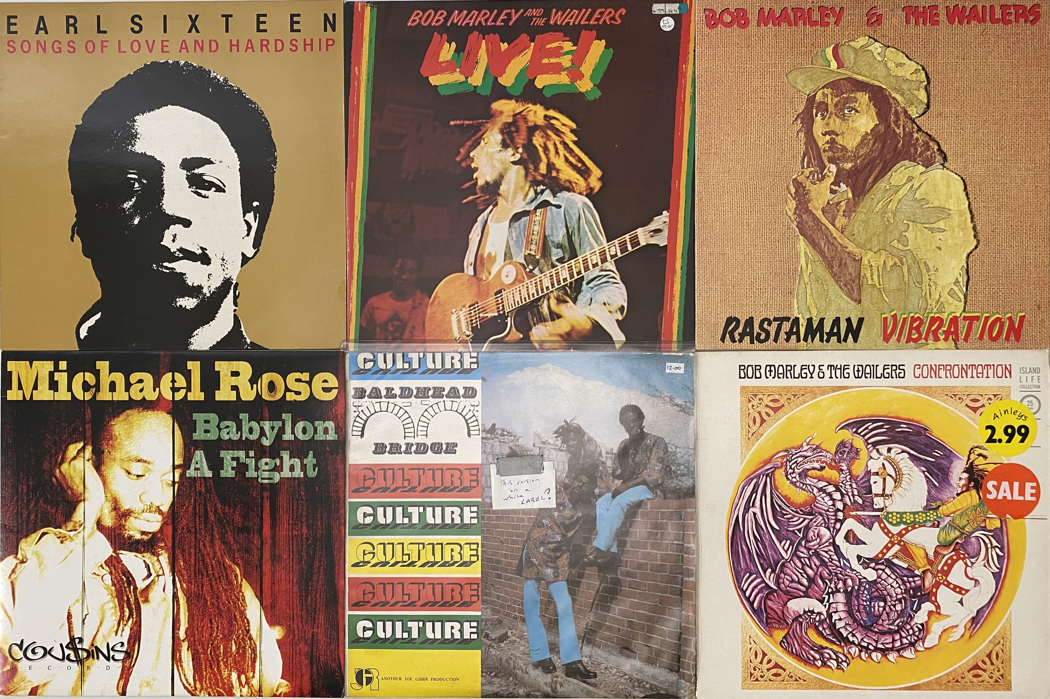 Lot 942 - REGGAE / DUB - MODERN PRESSINGS - LP