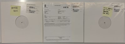 Lot 21 - CALVIN HARRIS - 2018 WHITE LABEL TEST PRESSING LPs