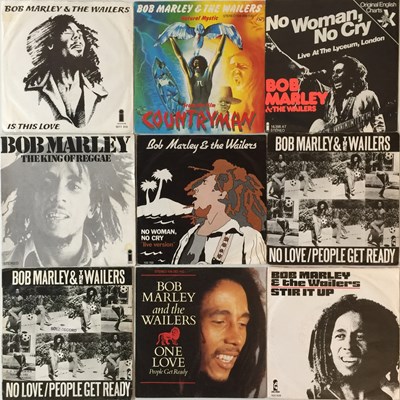 Lot 239 - BOB MARLEY AND RELATED - OVERSEAS (MAINLY EU) 7'' PRESSINGS