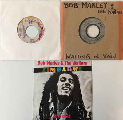 Lot 239 - BOB MARLEY AND RELATED - OVERSEAS (MAINLY EU) 7'' PRESSINGS