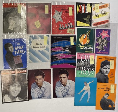 Lot 114 - 1950S/1960S ROCK N ROLL / POP PROGRAMMES.