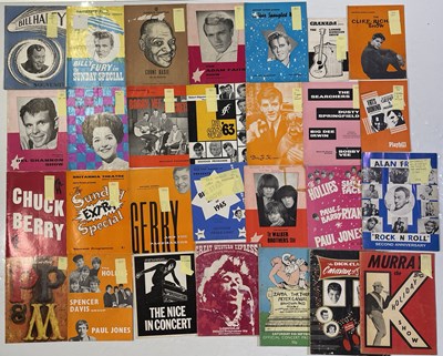 Lot 116 - ROCK N ROLL / POP PROGRAMME ARCHIVE - 1950S / 60S.