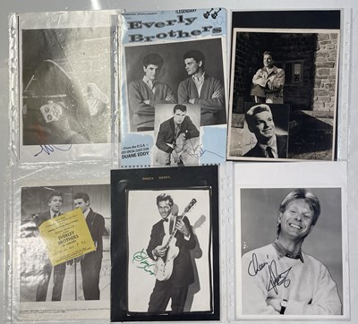 Lot 331 - ROCK N ROLL LEGENDS - AUTOGRAPH COLLECTION.