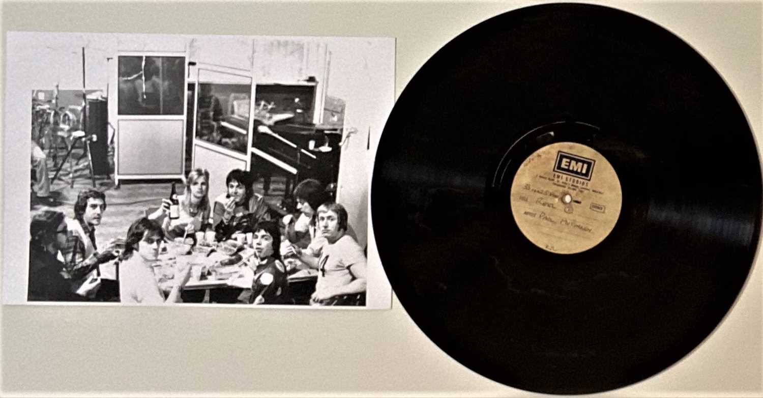 Lot 98 - PAUL McCARTNEY - EMI STUDIOS ACETATE LP 'THE BACK YARD TAPE'