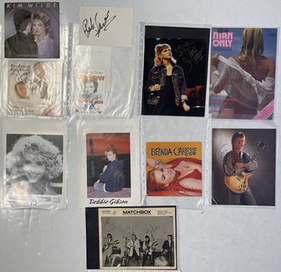 Lot 333 - RNR AND POP AUTOGRAPHS.