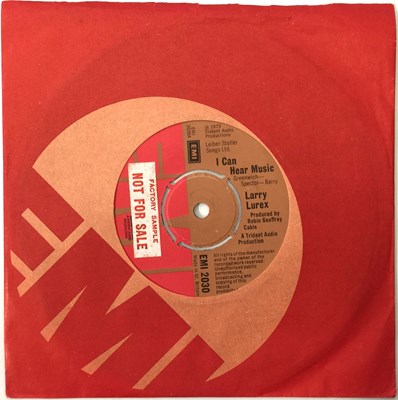 Lot 96 - LARRY LUREX - I CAN HEAR MUSIC 7" (ORIGINAL UK STOCK COPY - EMI 2030)