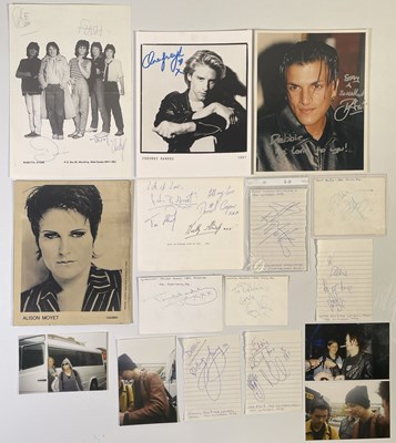 Lot 336 - ROCK AND POP AUTOGRAPHS INC ROGER TAYLOR.