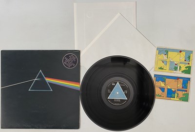 Lot 164 - PINK FLOYD - THE DARK SIDE OF THE MOON LP (UK COMPLETE SOLID TRIANGLE - SHVL 804)