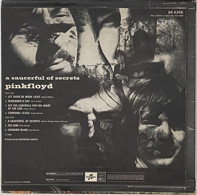 Lot 166 - PINK FLOYD - A SAUCERFUL OF SECRETS LP (UK MONO MAGDALENE CREDIT - COLUMBIA - SX 6258)