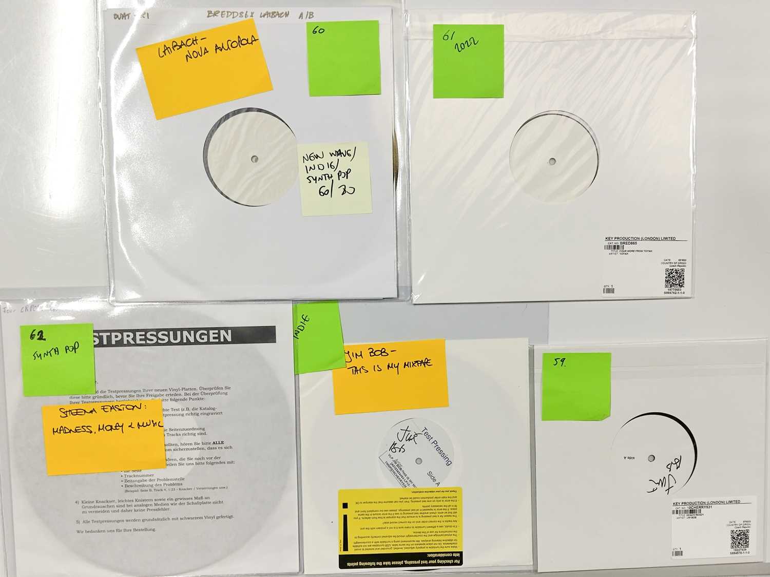 Lot 59 - NEW WAVE/INDIE/SYNTH-POP - CONTEMPORARY WHITE