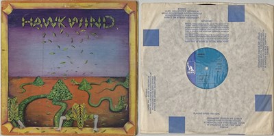 Lot 172 - HAWKWIND - S/T LP (UK 1ST PRESS - BLUE LIBERTY - LBS 83348)