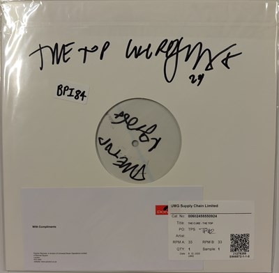 Lot 84 - THE CURE - THE TOP LP (2023 - 00602458550924) - SIGNED BY ROBERT SMITH