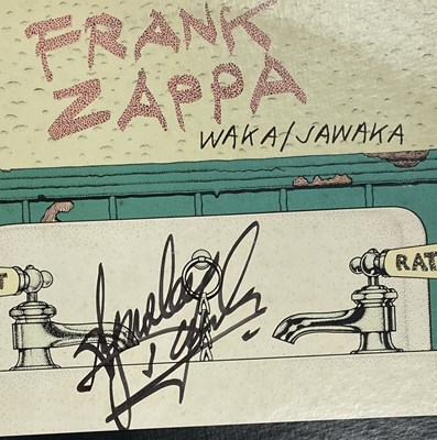 Lot 171 - FRANK ZAPPA AND RELATED SIGNED LPS.