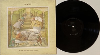 Lot 93 - GENESIS - SELLING ENGLAND BY THE POUND LP ('PART' WHITE LABEL UK PRESSING - CAS 1074)