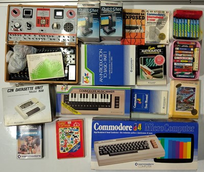 Lot 37 - COMMODORE 64 & MORE.